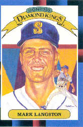 1988 Donruss Baseball Cards    020      Mark Langston DK
